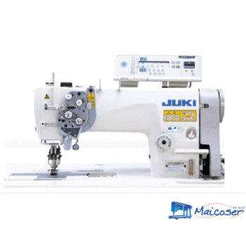 Juki LH-3528A-7 Maquina Dos Agujas Electrónica Gancho Pequeño Barra Fija
