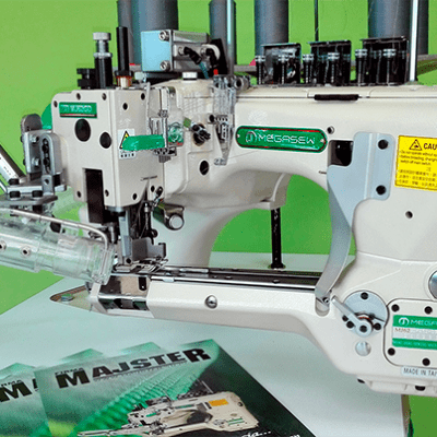 Recta industrial con cortadora de bordes – Direct Drive – BML-9950D - Coser  y coser