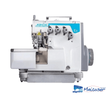 Máquina Fileteadora Mecatrónica 4 Hilos Jack E3-4
