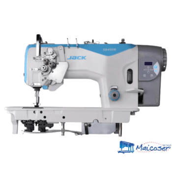Jack JK-58750B-005 Máquina Dos Agujas Gancho Grande Barra Escualizable