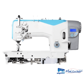 Jack JK-58750J-405 Máquina Dos Agujas Gancho Grande Barra Escualizable